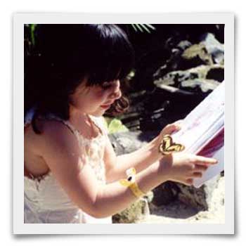 Jamie at the Butterfly Farm!